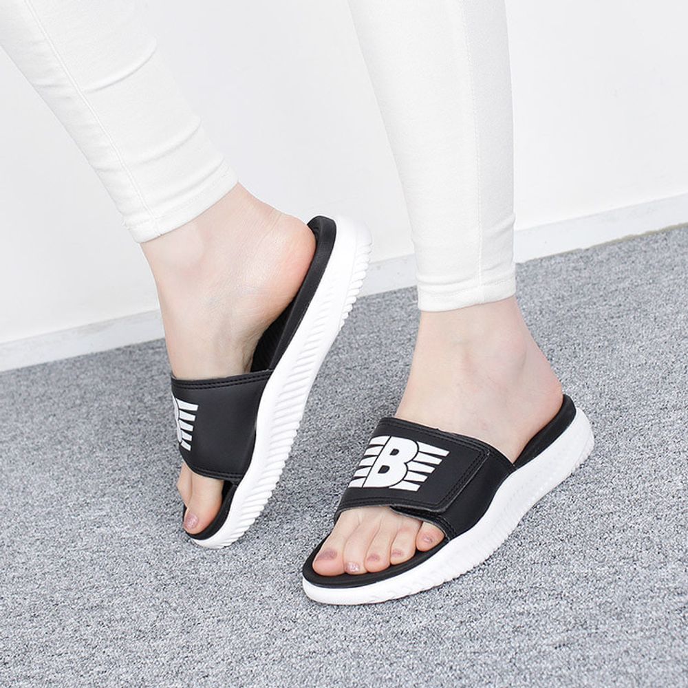 [GIRLS GOOB] Women's Comfortable Mule, Fashion Loafers, Flip-flops, Double sole, Synthetic Leather - Made in KOREA